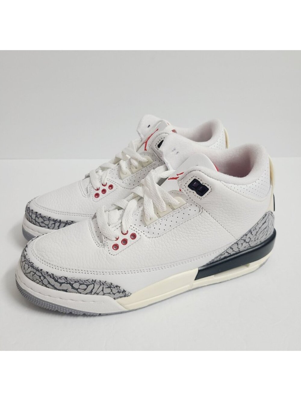 Nike Air Jordan 3 Reimagined GS Shoes DM0967-100 Size 6 Youth White B Grade #1